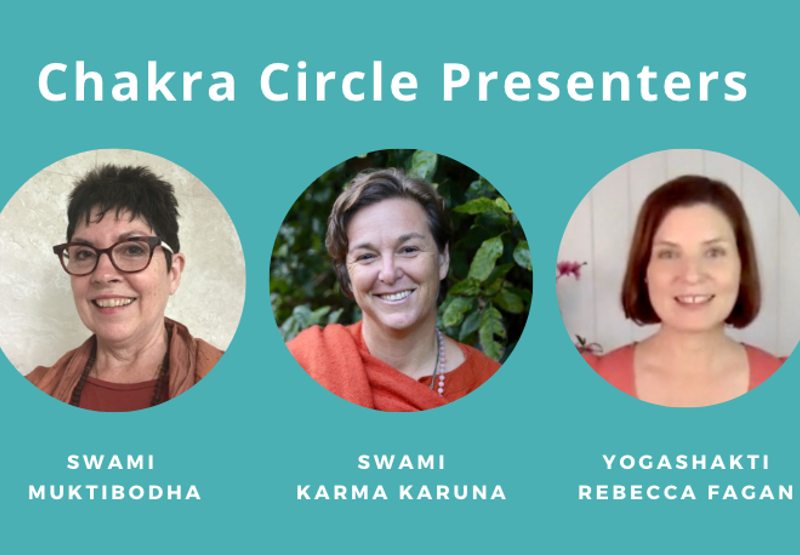 8.30-9.30am AEDT Online Join our Live Online Monthly Chakra Yoga Classes. Tattwas (elements) & Chakras starts March. If you're interested in joining us click here to find out more.